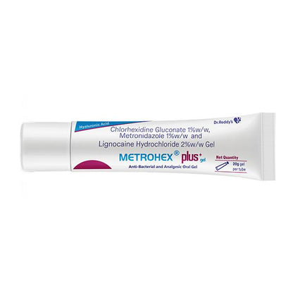METROHEX PLUS + Gel 20g - Global Surgicals