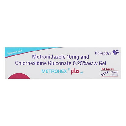 METROHEX PLUS Gel 20gm - Global Surgicals