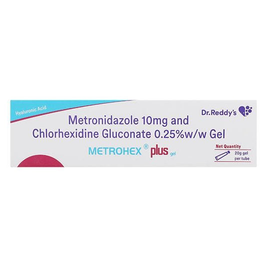 METROHEX PLUS Gel 20gm - Global Surgicals