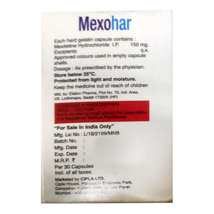 MEXOHAR 150mg Capsule 30's - Global Surgicals
