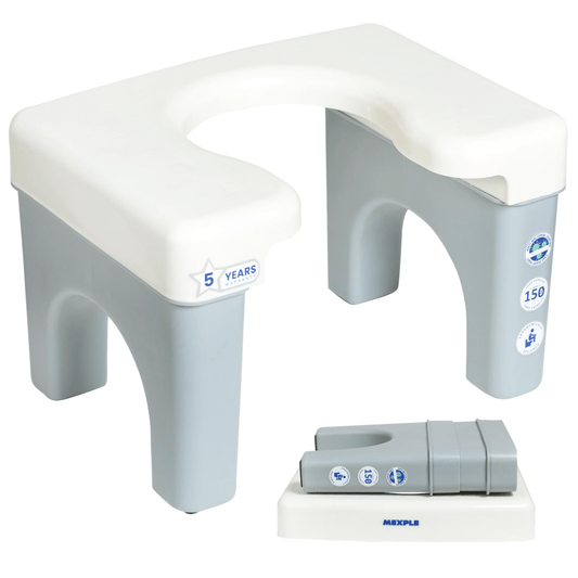Mexple Potty Commode Stool Portable - Global Surgicals