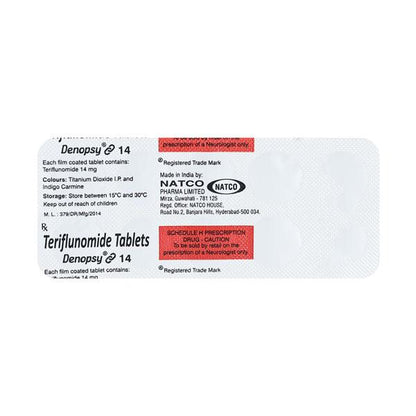 DENOPSY 14 Tablet 10's