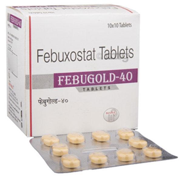 FEBUGOLD 40mg Tablet 10's