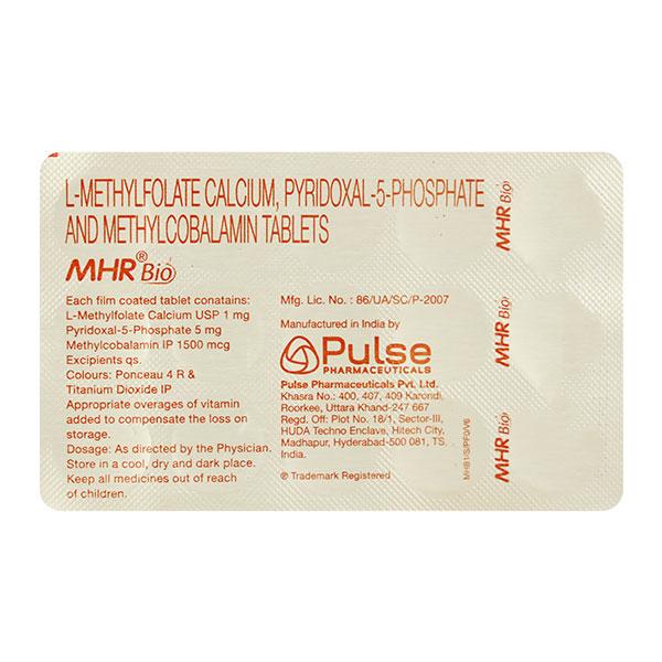 MHR Bio Tablet 15'S - Global Surgicals
