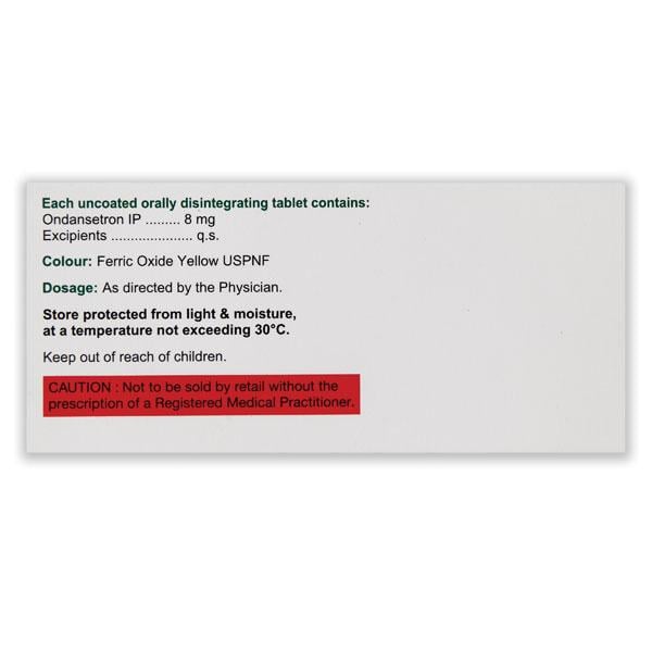 VOMISHUNT MD 8 Tablet 10's