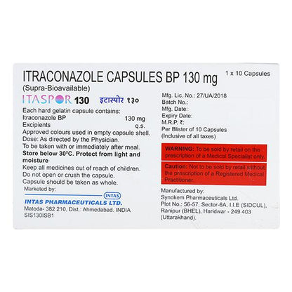 ITASPOR 130 Capsule 10's