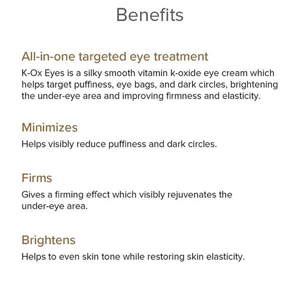 ISDINCEUTICS K OX EYES Cream 15g