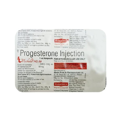 MICHELLE AQ 50 Injection 1ml - Global Surgicals