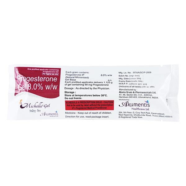 MICHELLE Vaginal Gel 1.125gm - Global Surgicals