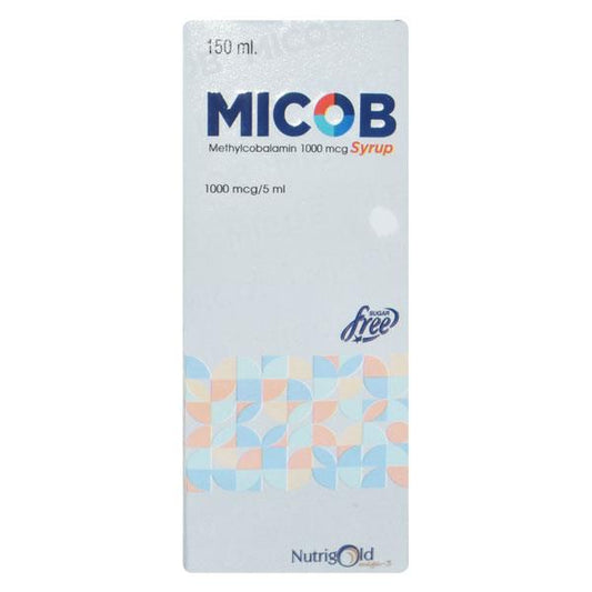 MICOB SUGAR FREE Syrup 150ml - Global Surgicals