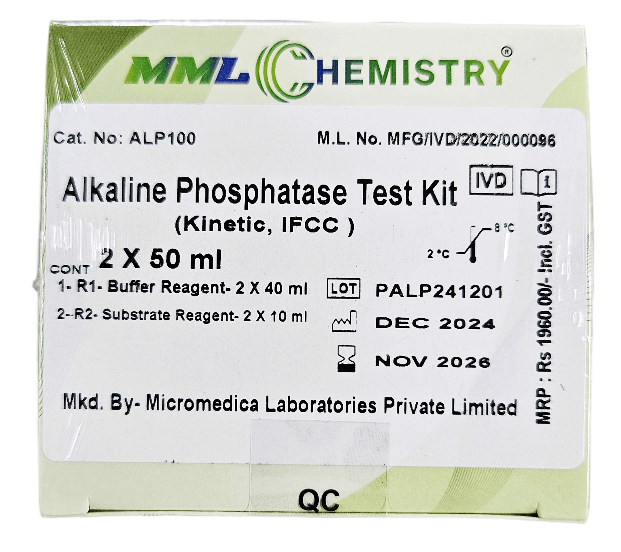 Micro Medica Alkaline Phosphatase Liquid - Global Surgicals