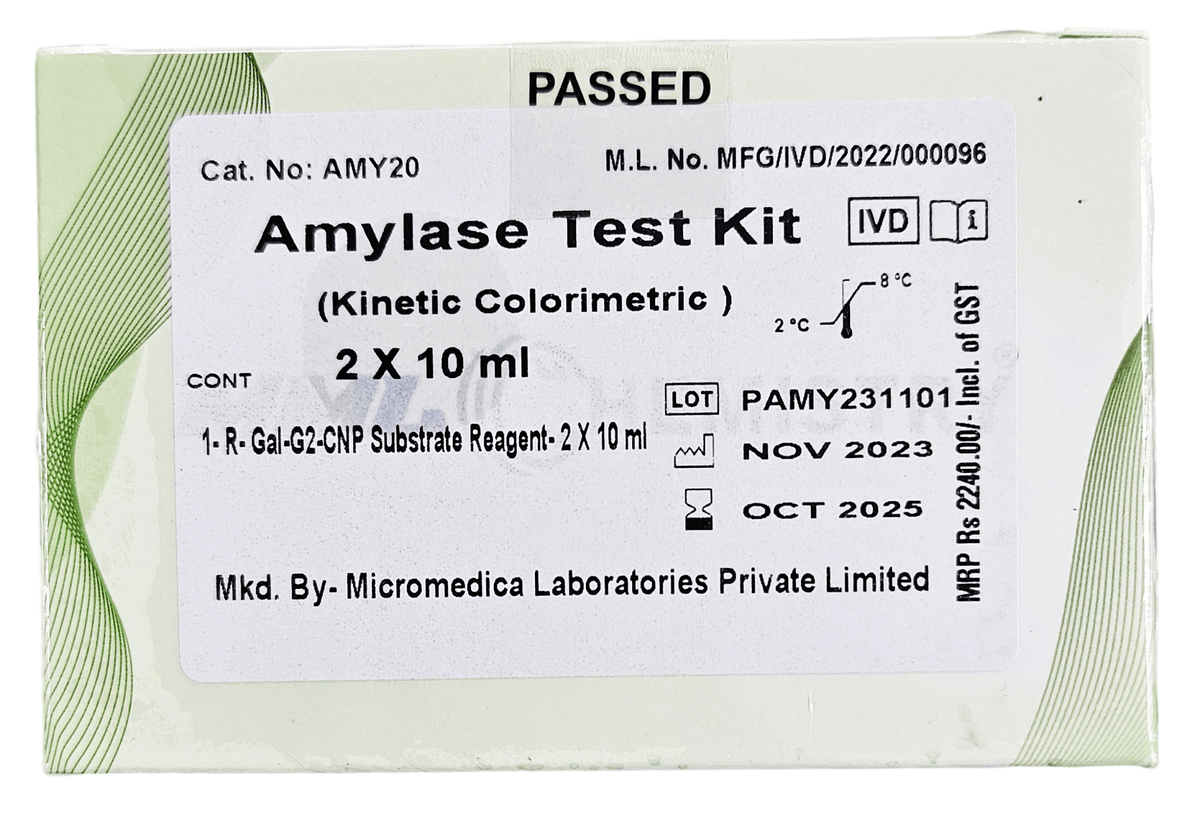 Micro Medica Amylase Liquid - Global Surgicals