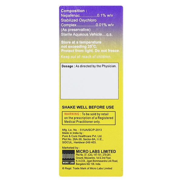MICRONAC PF Eye Drops 5ml - Global Surgicals