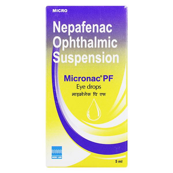MICRONAC PF Eye Drops 5ml - Global Surgicals
