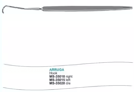 Microtrack Arruga Hook - Global Surgicals