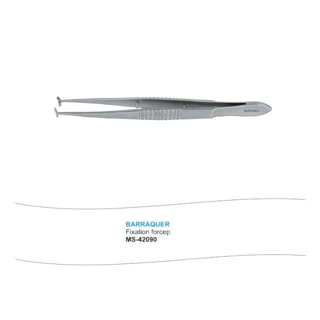 Microtrack Barraquer Fixation Forceps - Global Surgicals
