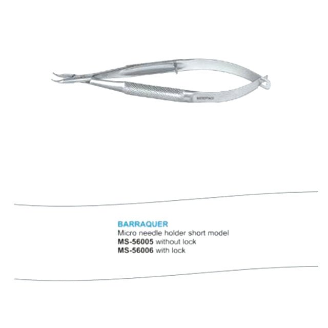 Microtrack Barraquer Micro Needle Holder - Global Surgicals