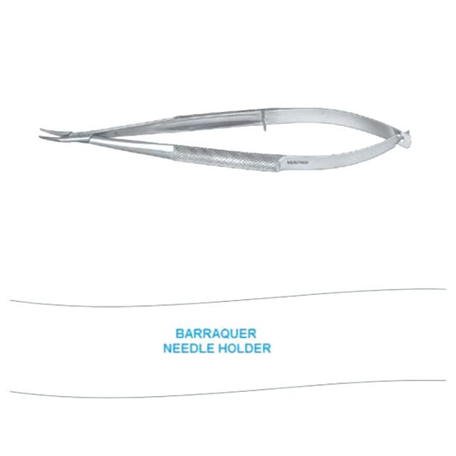 Microtrack Barraquer Needle Holder - Global Surgicals