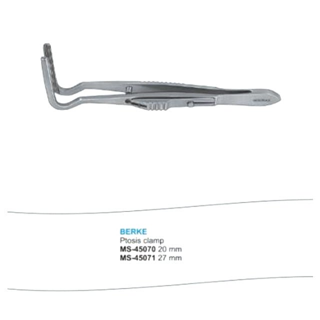 Microtrack Berke Ptosis Clamp - Global Surgicals