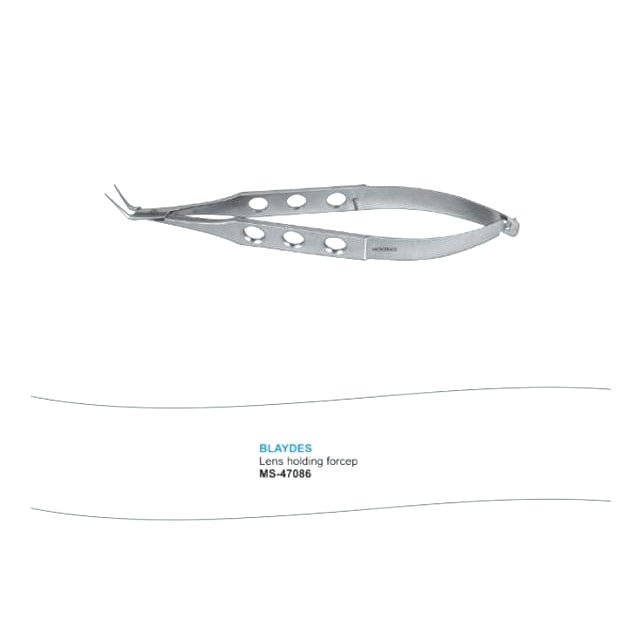 Microtrack Blaydes Lens Holding Forceps - Global Surgicals