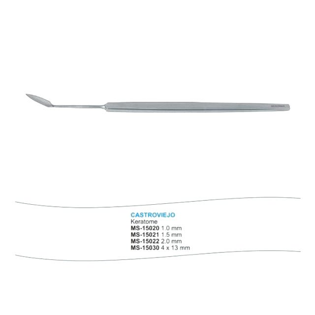 Microtrack Castroviejo Keratome - Global Surgicals
