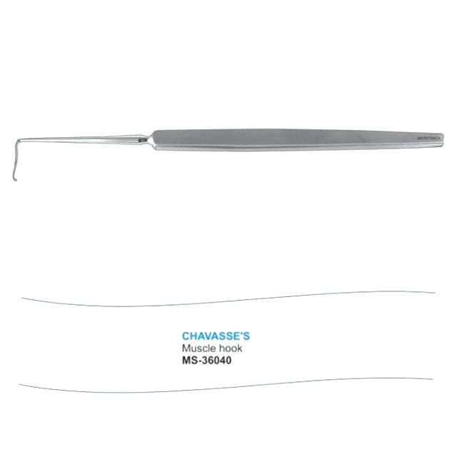 Microtrack Chavasse's Muscle Hook - Global Surgicals