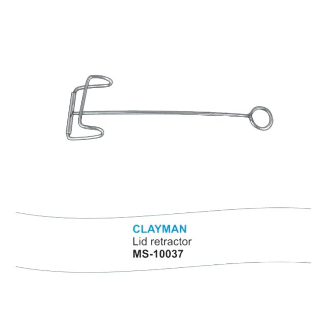 Microtrack Clayman Lid Retractor - Global Surgicals