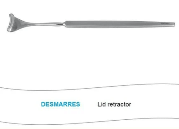 Microtrack Desmarres Lid Retractor - Global Surgicals