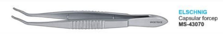 Microtrack Elsching Capsular Forceps - Global Surgicals