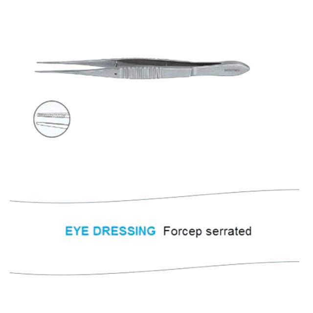 Microtrack Eye Dressing Forceps - Global Surgicals