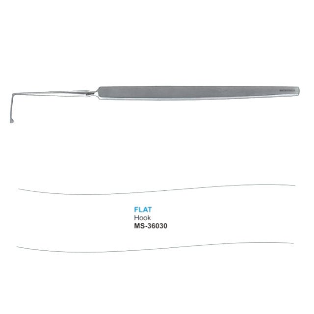 Microtrack Flat Hook - Global Surgicals