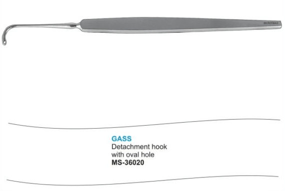 Microtrack Gass Detachment Hook - Global Surgicals