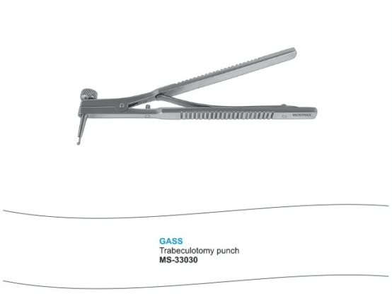 Microtrack Gass Trabeculotomy Punch - Global Surgicals