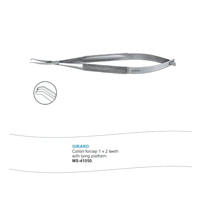 Microtrack Girard Colibri Forceps - Global Surgicals