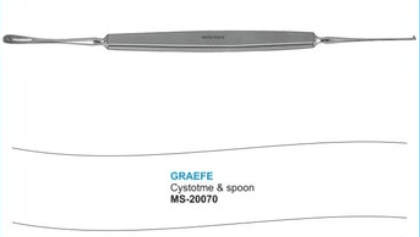 Microtrack Graefe Cystotome - Global Surgicals