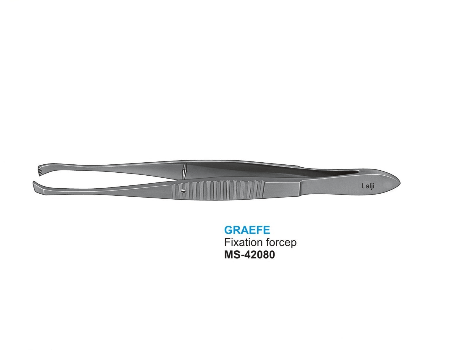 Microtrack Graefe Fixation Forceps - Global Surgicals