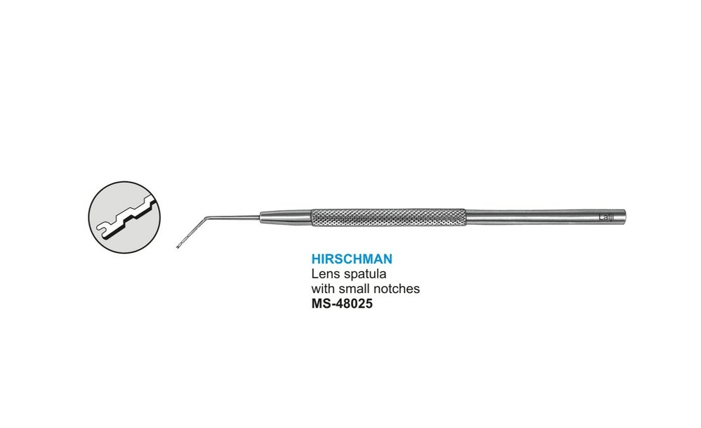 Microtrack Hirschman Lens Spatula - Global Surgicals