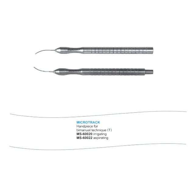 Microtrack Irrigating Handpiece For Bimanual Technique - Global Surgicals