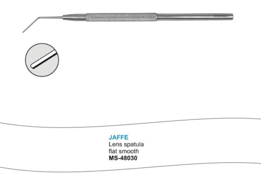 Microtrack Jaffe Lens Spatula - Global Surgicals