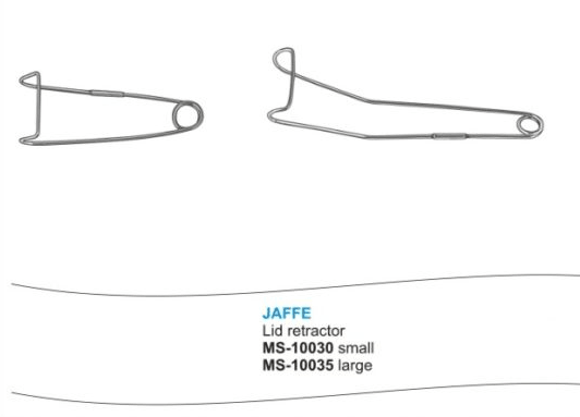 Microtrack Jaffe Lid Retractor - Global Surgicals