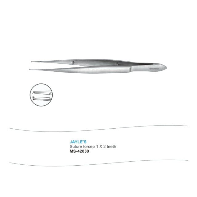 Microtrack Jayle's Suture Forceps - Global Surgicals