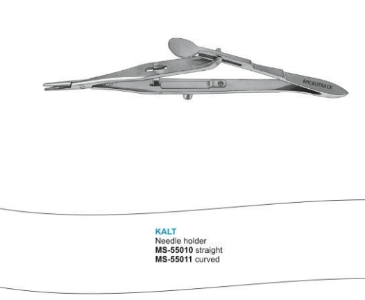 Microtrack Kalt Needle Holder - Global Surgicals