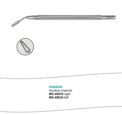 Microtrack Kansas Nucleus Trisector - Global Surgicals