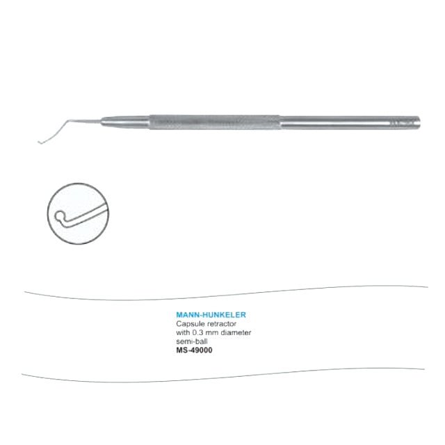 Microtrack Mann - Hunkeler Capsule Retractor - Global Surgicals