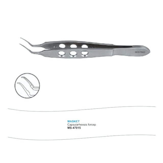 Microtrack Masket Capsularhexis Forceps - Global Surgicals