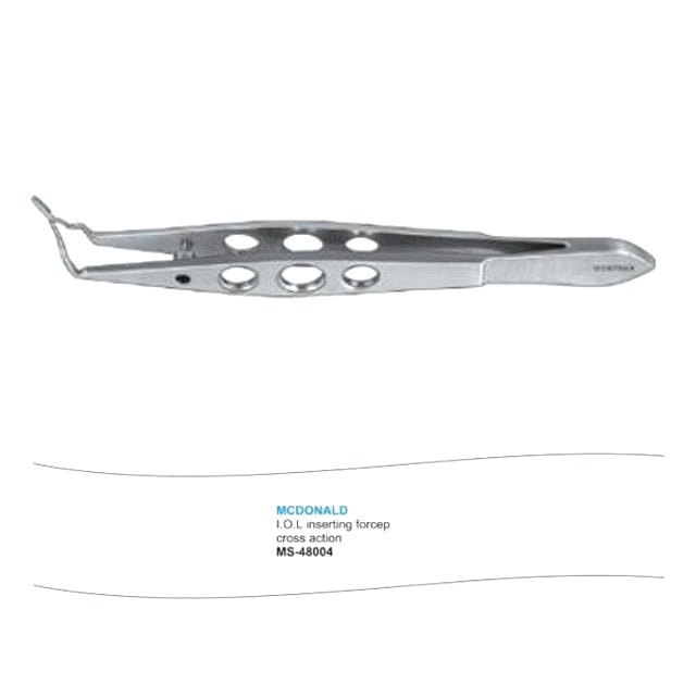 Microtrack Mcdonald IOL Inserting Forceps - Global Surgicals