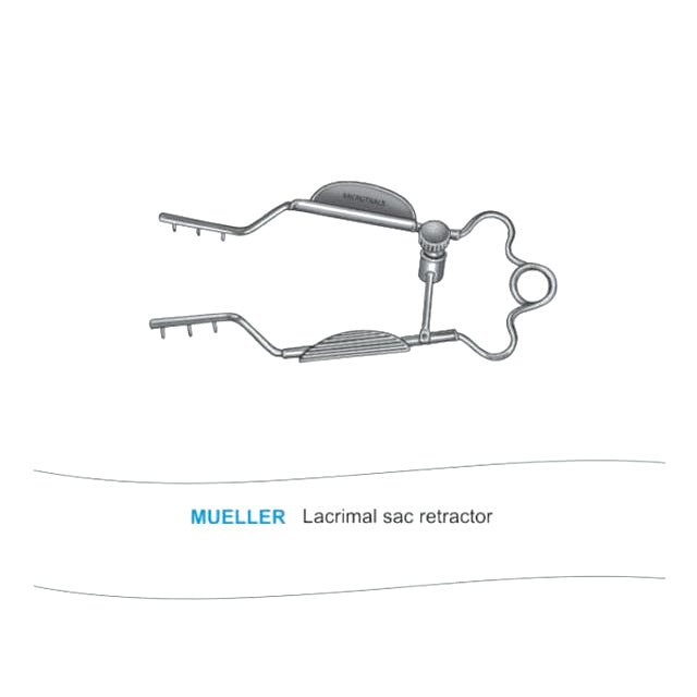 Microtrack Mueller Lacrimal Sac Retractor - Global Surgicals
