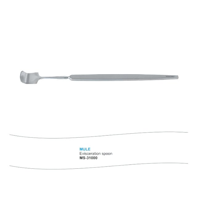 Microtrack Mule Evisceration Spoon - Global Surgicals