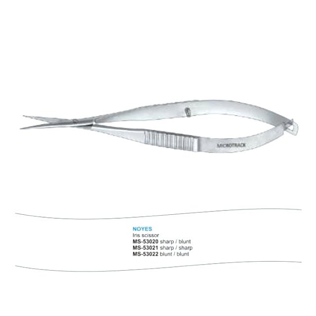 Microtrack Noyes Iris Scissors - Global Surgicals