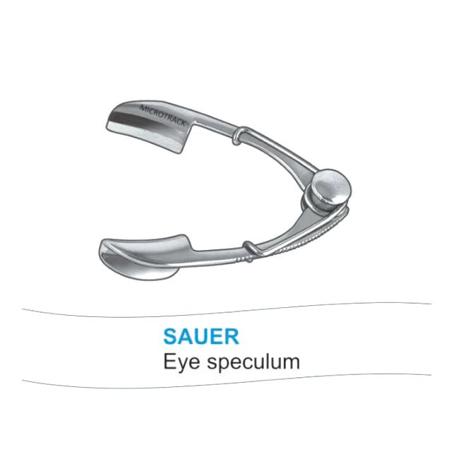 Microtrack Sauer Eye Speculum - Global Surgicals